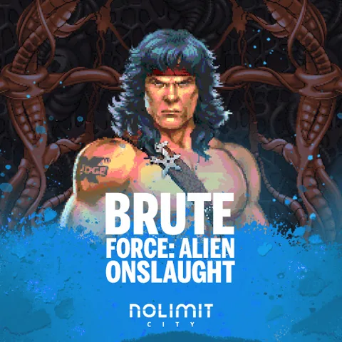 Brute Force: Alien Onslaught oyununun kapak görseli