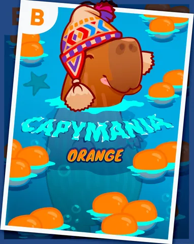 Capymania Orange oyununun kapak görseli