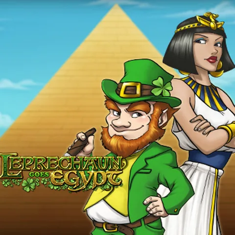 Leprechaun Goes Egypt oyununun kapak görseli