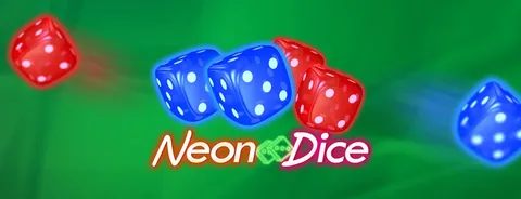 Neon Dice oyununun kapak görseli